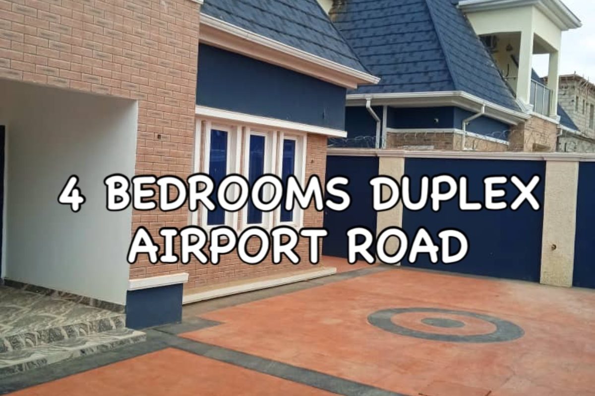 Well finished 4 bedroom duplex in a mini estate close to Jedo estate