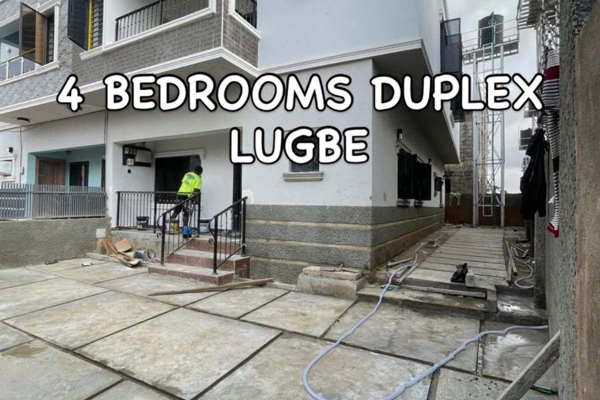 Tastefully finished 4 bedroom semi detached duplex available for rent 